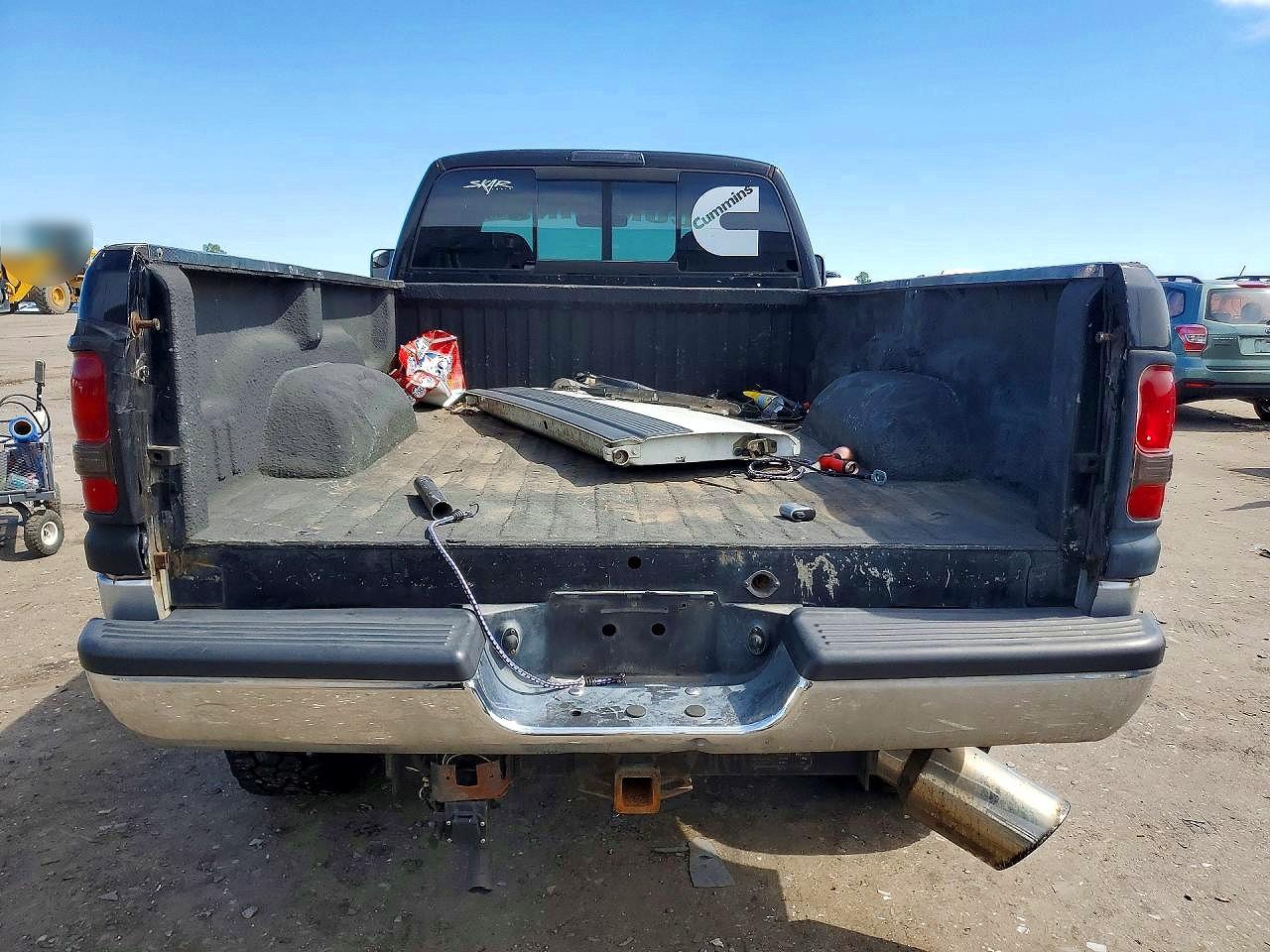 2000 Dodge Ram 2500 Черный vin: 1B7KF2363YJ117161