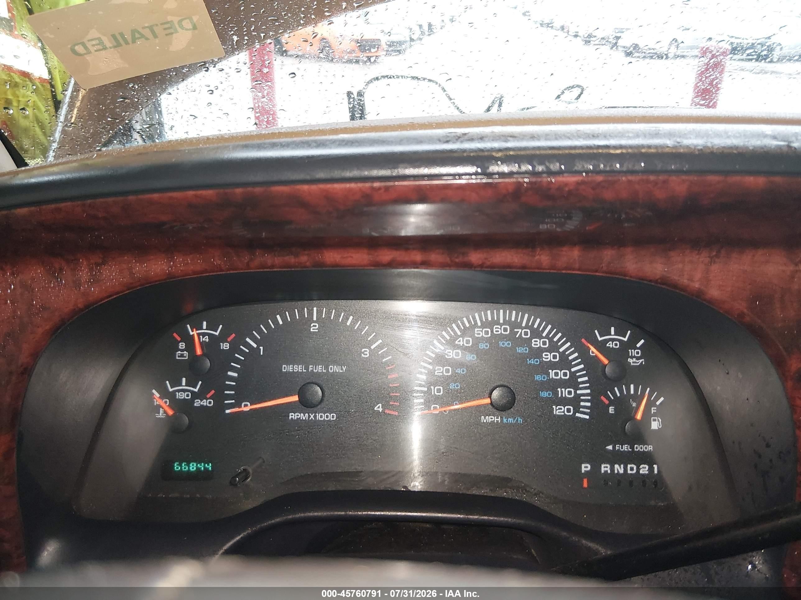 2001 Dodge Ram 2500 St Brown vin: 1B7KF23641J217095