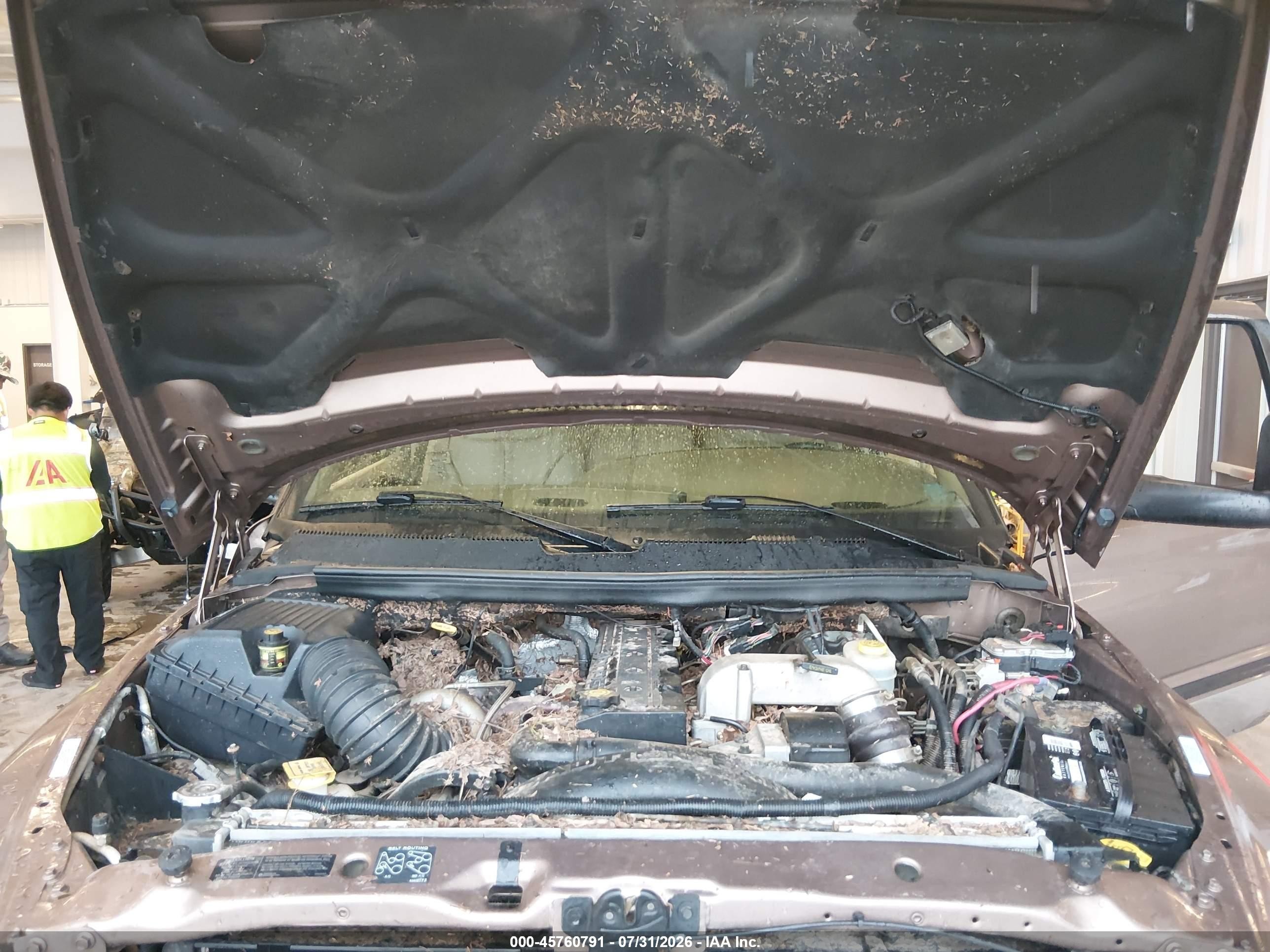 2001 Dodge Ram 2500 St Brown vin: 1B7KF23641J217095