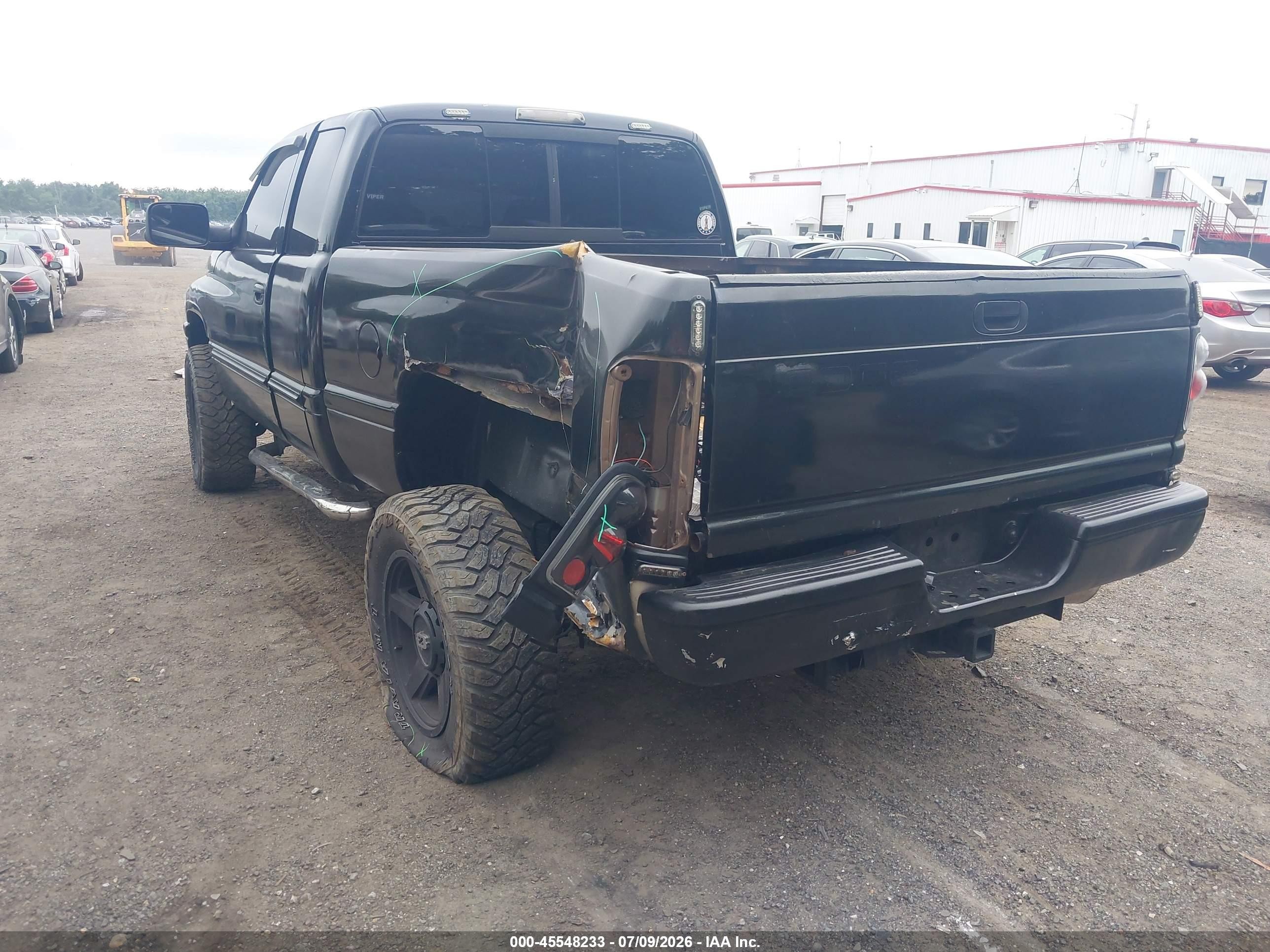 2001 Dodge Ram 2500 St Black vin: 1B7KF23641J515386