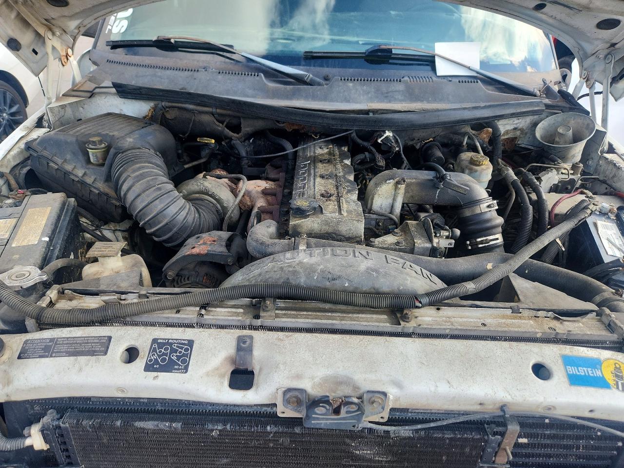 1999 Dodge Ram 2500 White vin: 1B7KF2364XJ585706