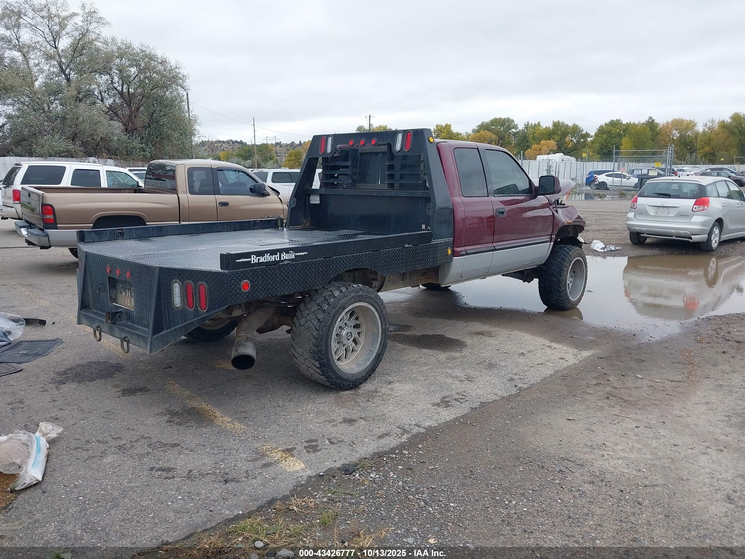 2000 Dodge Ram 2500 St Бордовый vin: 1B7KF2364YJ116181