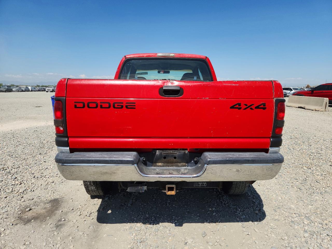2001 Dodge Ram 2500 Красный vin: 1B7KF23651J538787