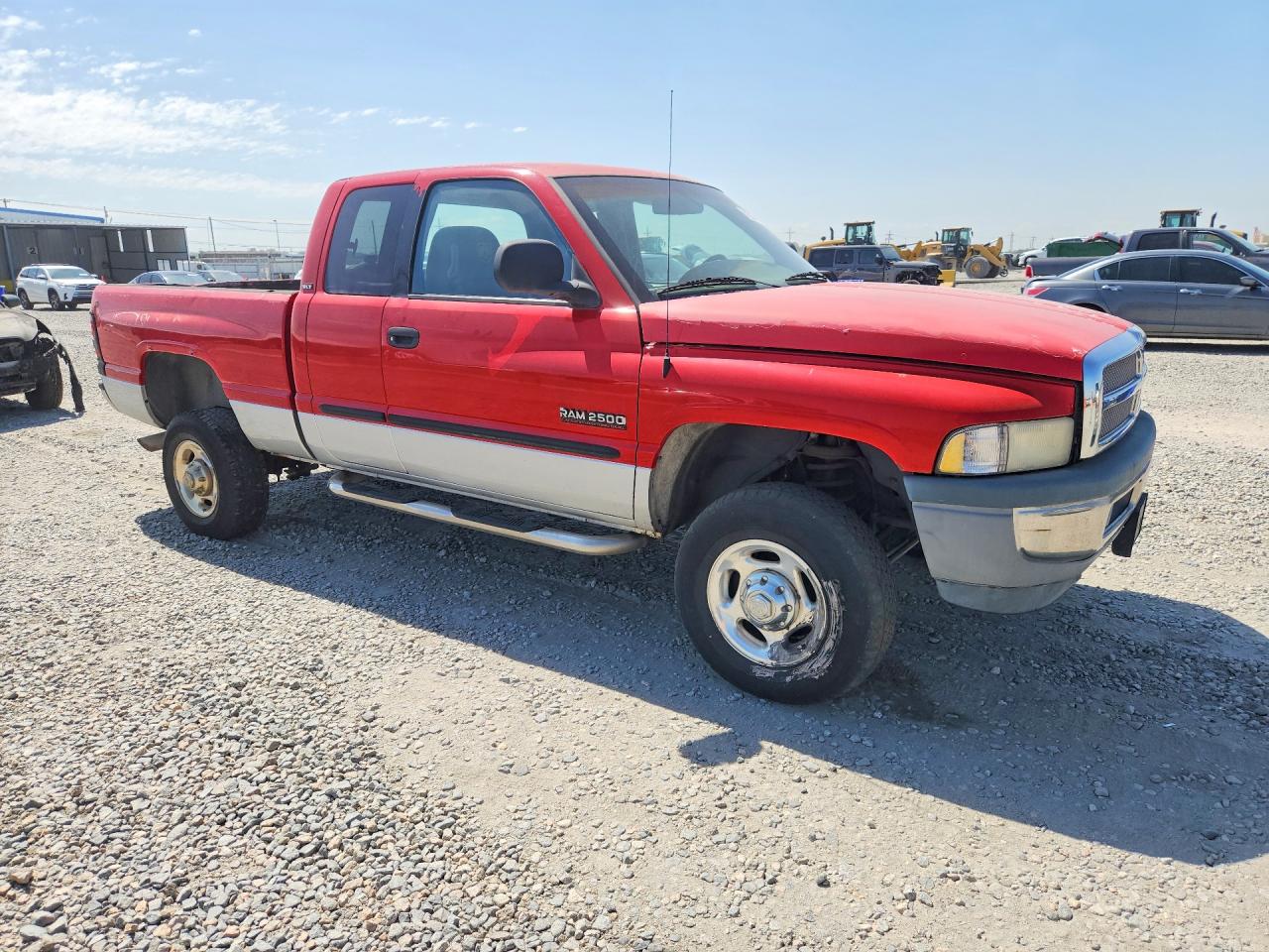 2001 Dodge Ram 2500 Красный vin: 1B7KF23651J538787