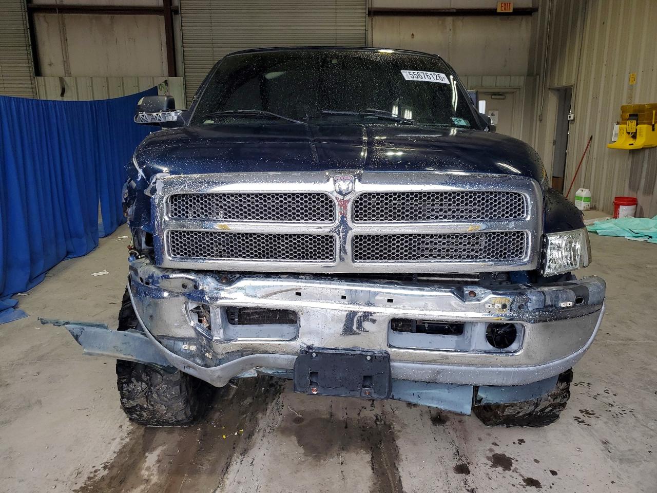 2001 Dodge Ram 2500 Blue vin: 1B7KF23671J291661