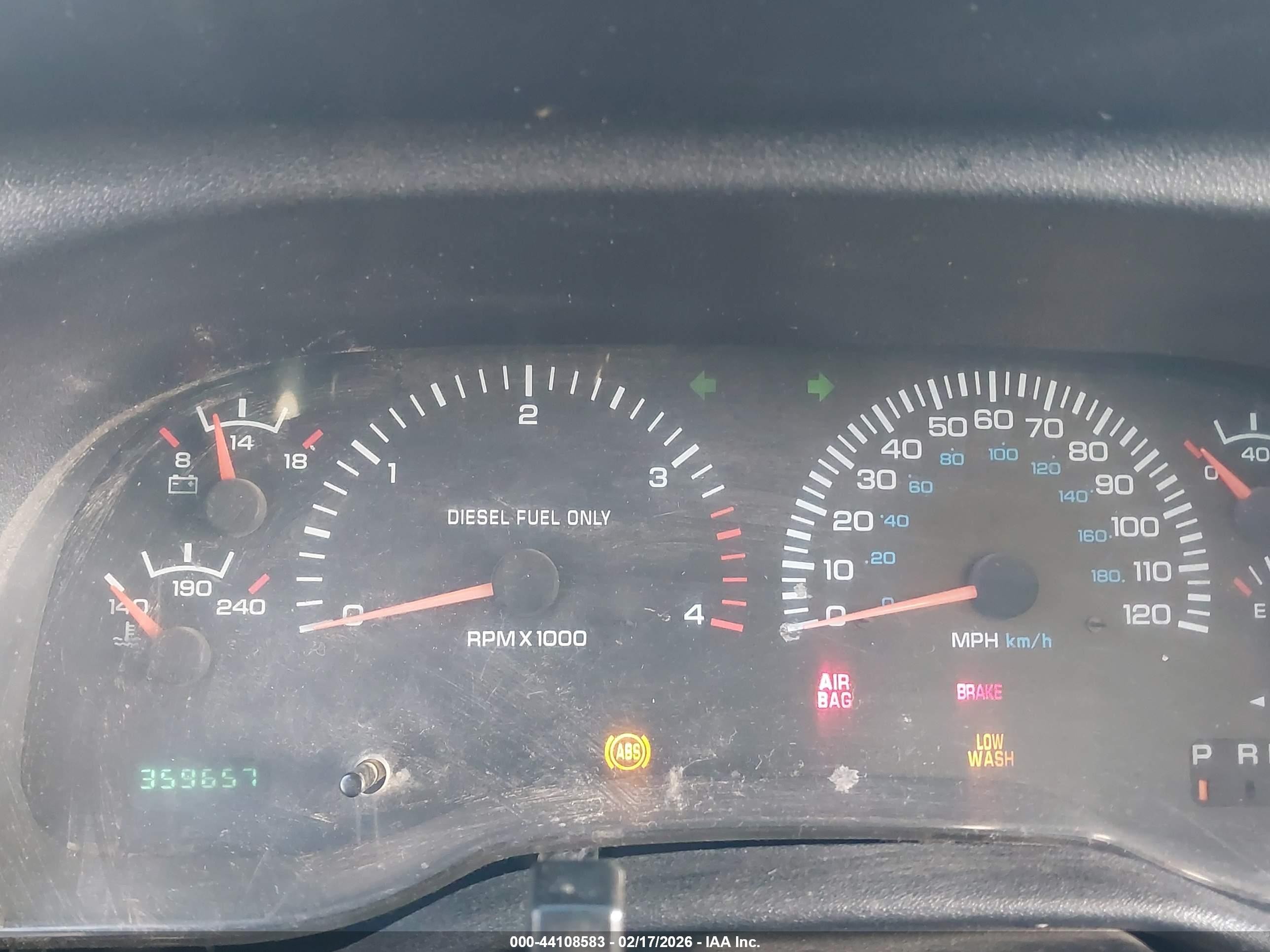 2000 Dodge Ram 2500 St Зеленый vin: 1B7KF2367YJ109905