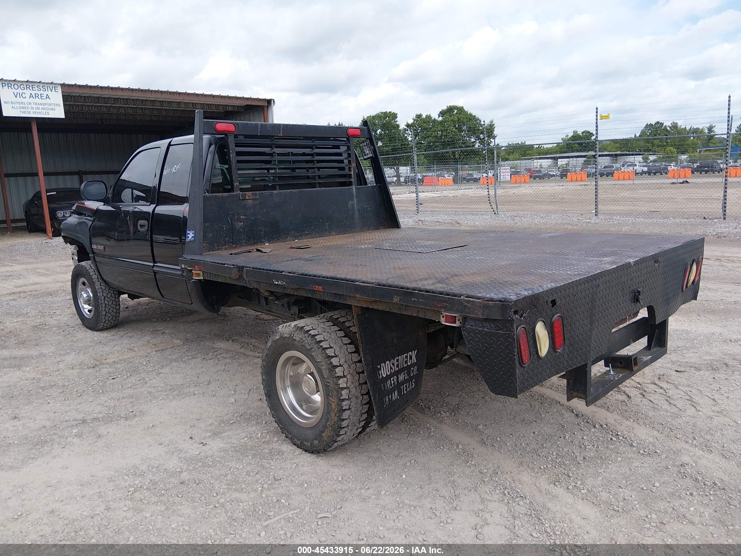 1998 Dodge Ram 2500 St Black vin: 1B7KF2368WJ219598