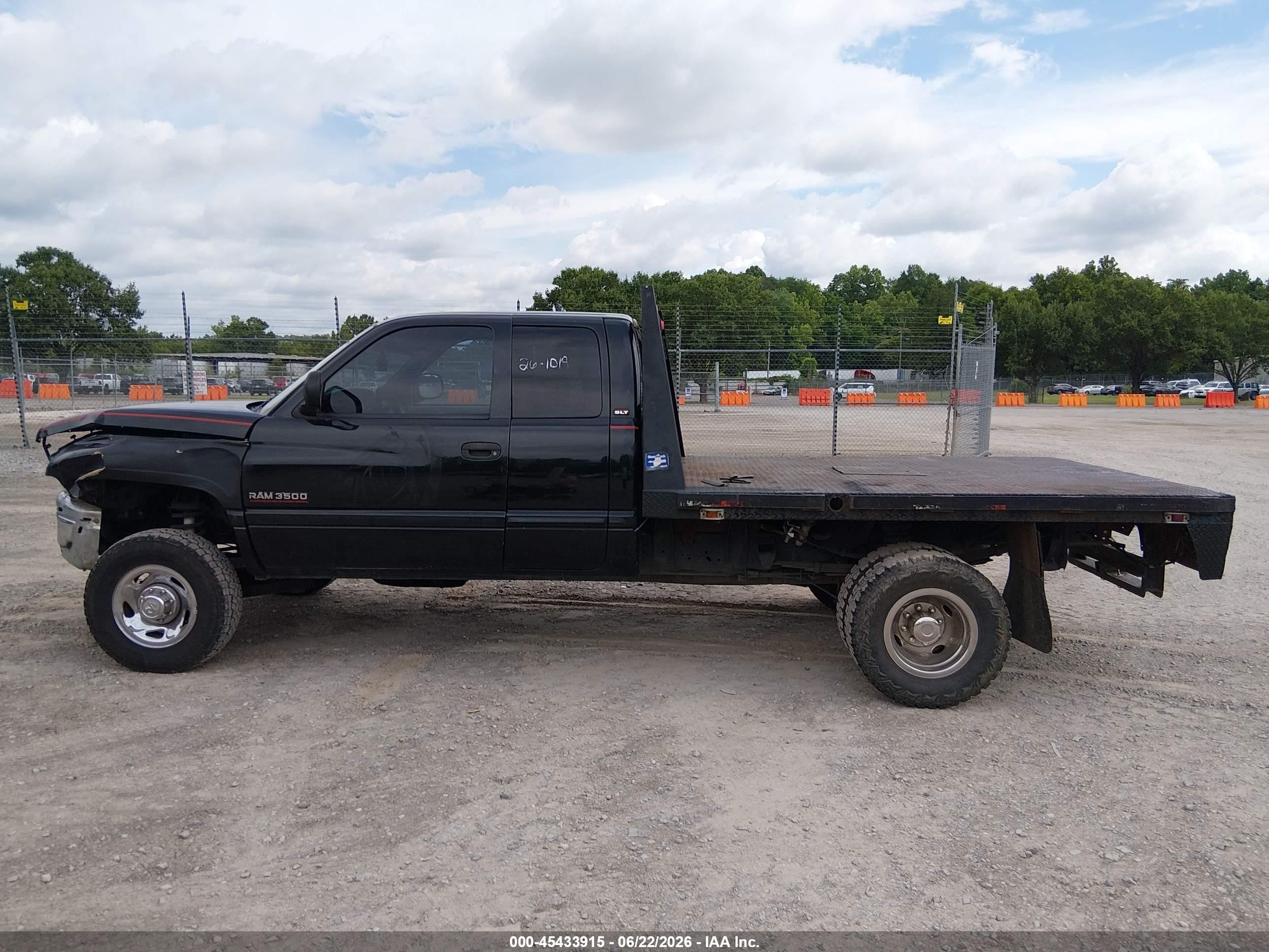 1998 Dodge Ram 2500 St Black vin: 1B7KF2368WJ219598