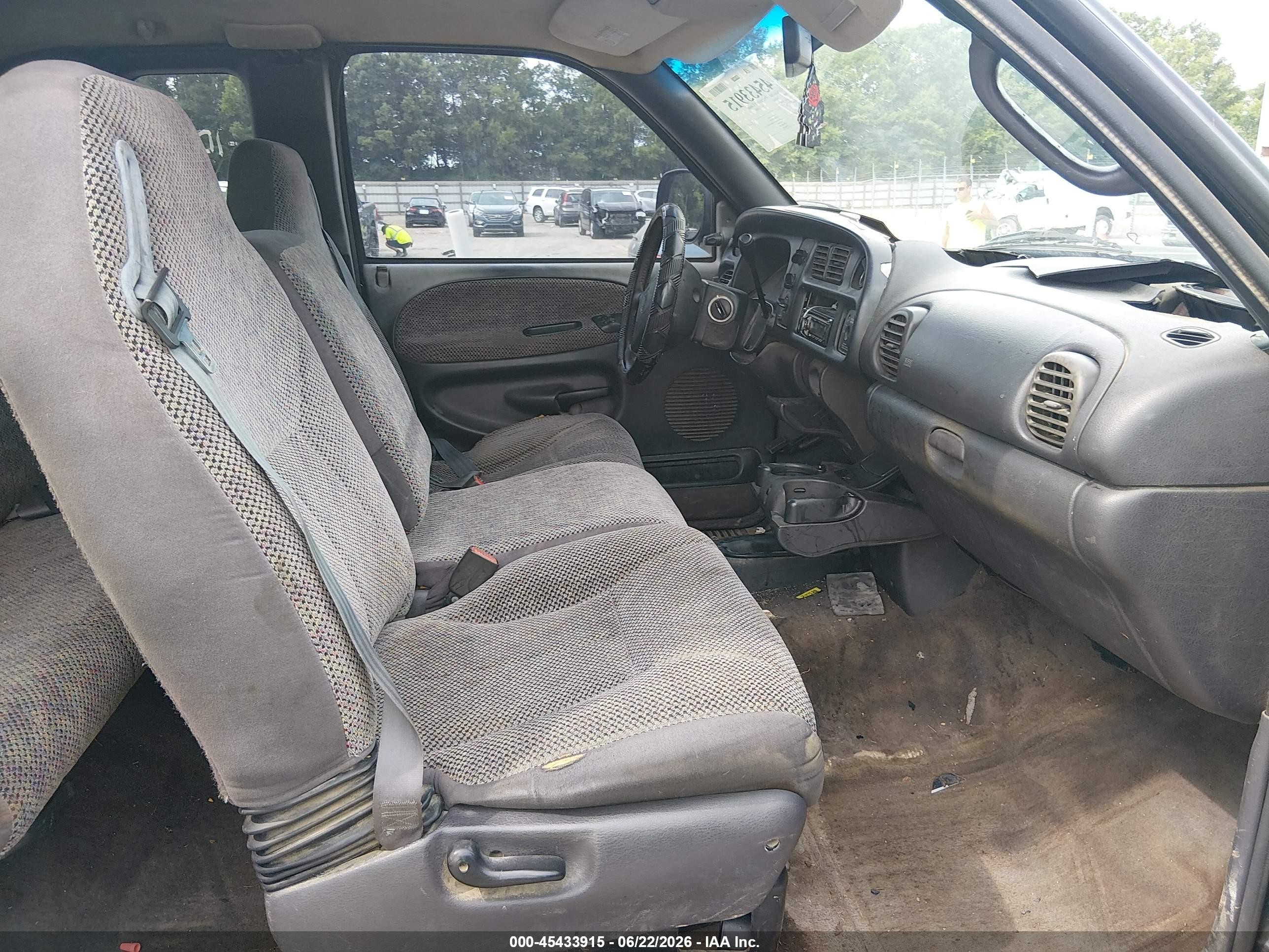 1998 Dodge Ram 2500 St Black vin: 1B7KF2368WJ219598
