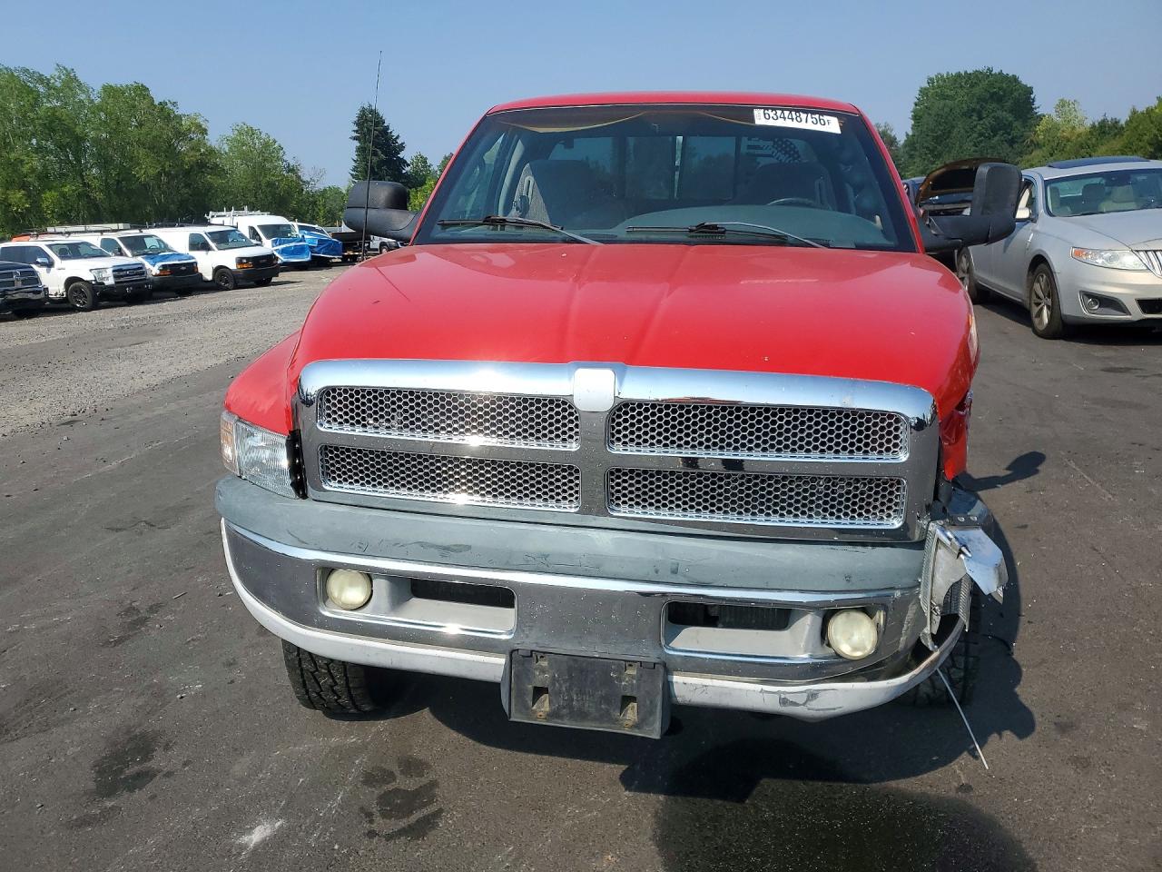 1999 Dodge Ram 2500 Red vin: 1B7KF2369XJ520687