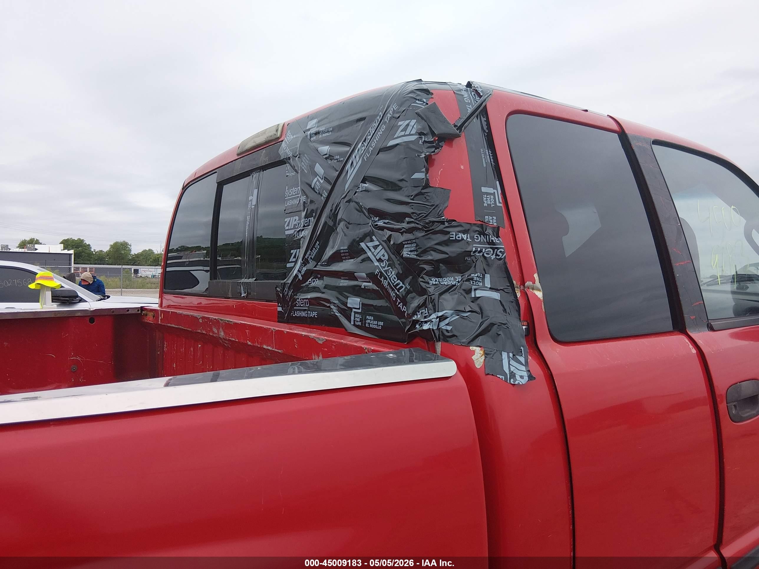 2000 Dodge Ram 2500 St Red vin: 1B7KF236XYJ108375