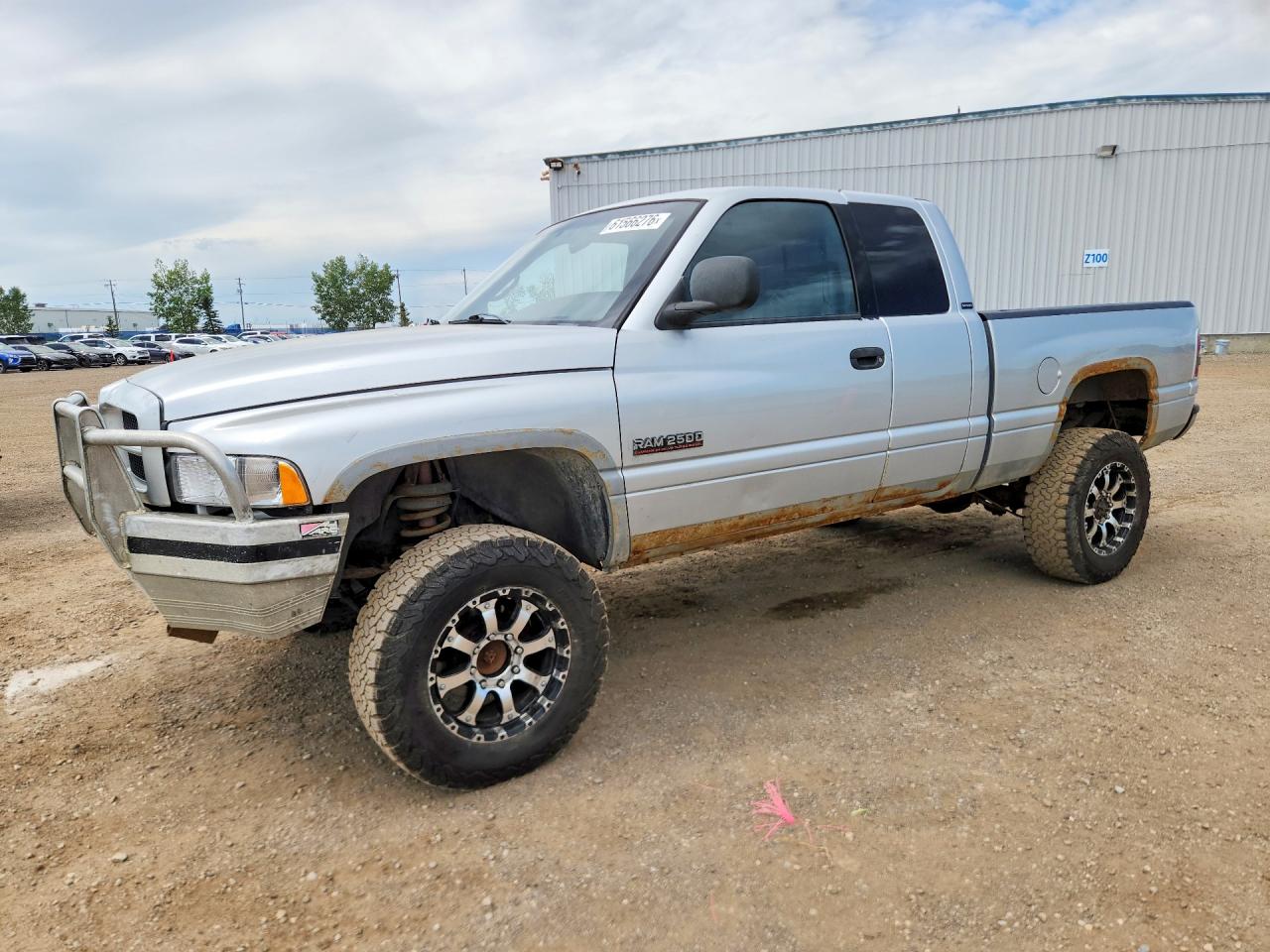 2001 Dodge Ram 2500 Silver vin: 1B7KF237X1J583863