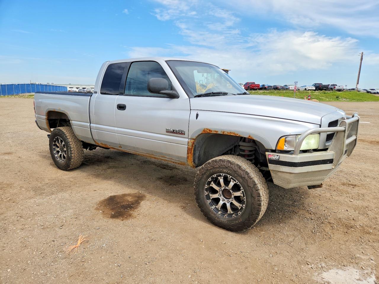 2001 Dodge Ram 2500 Silver vin: 1B7KF237X1J583863