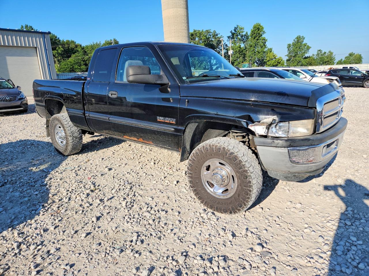 1998 Dodge Ram 2500 Black vin: 1B7KF23D1WJ151840