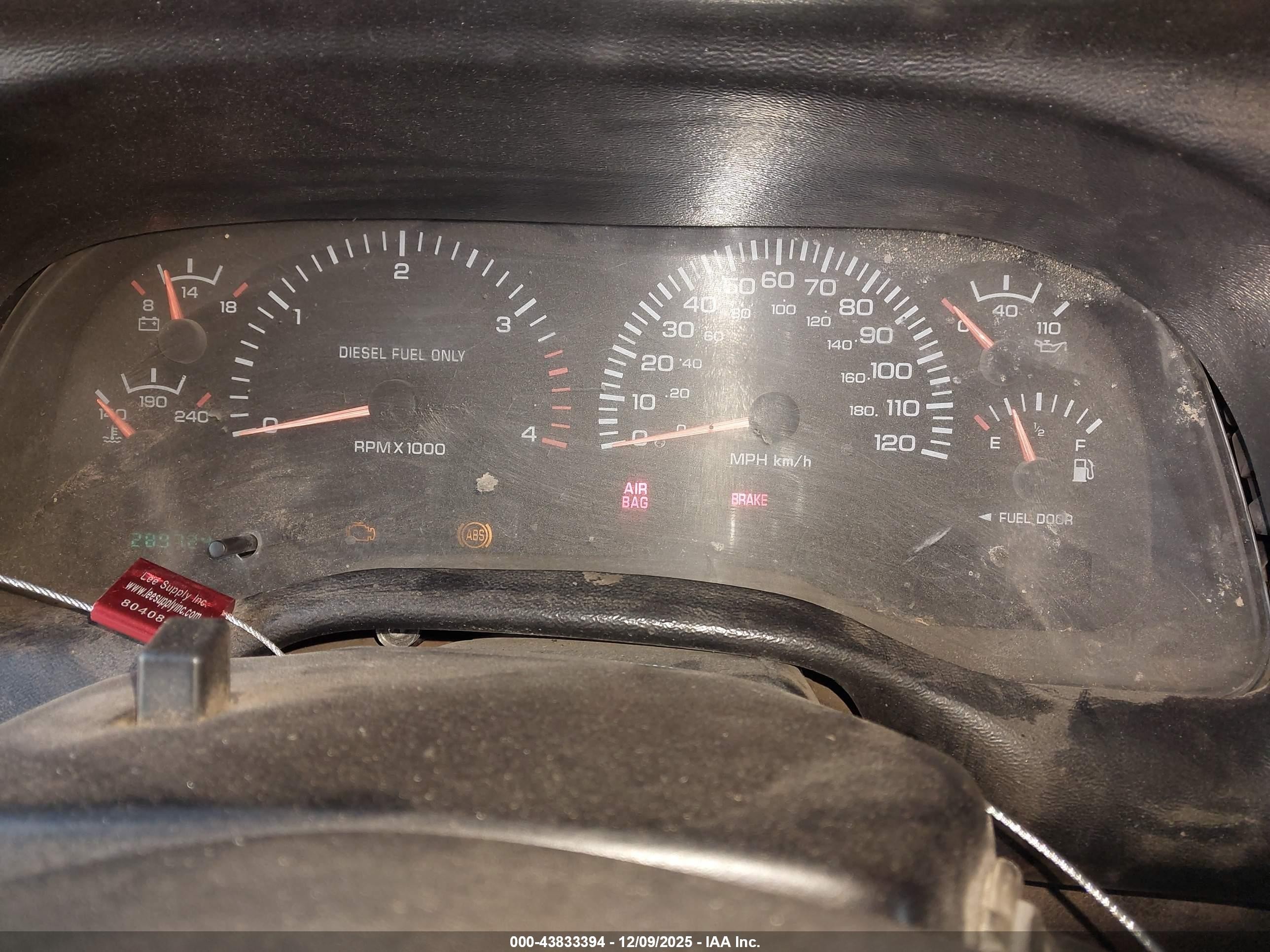 2000 Dodge Ram 2500 St Blue vin: 1B7KF23W3YJ142920
