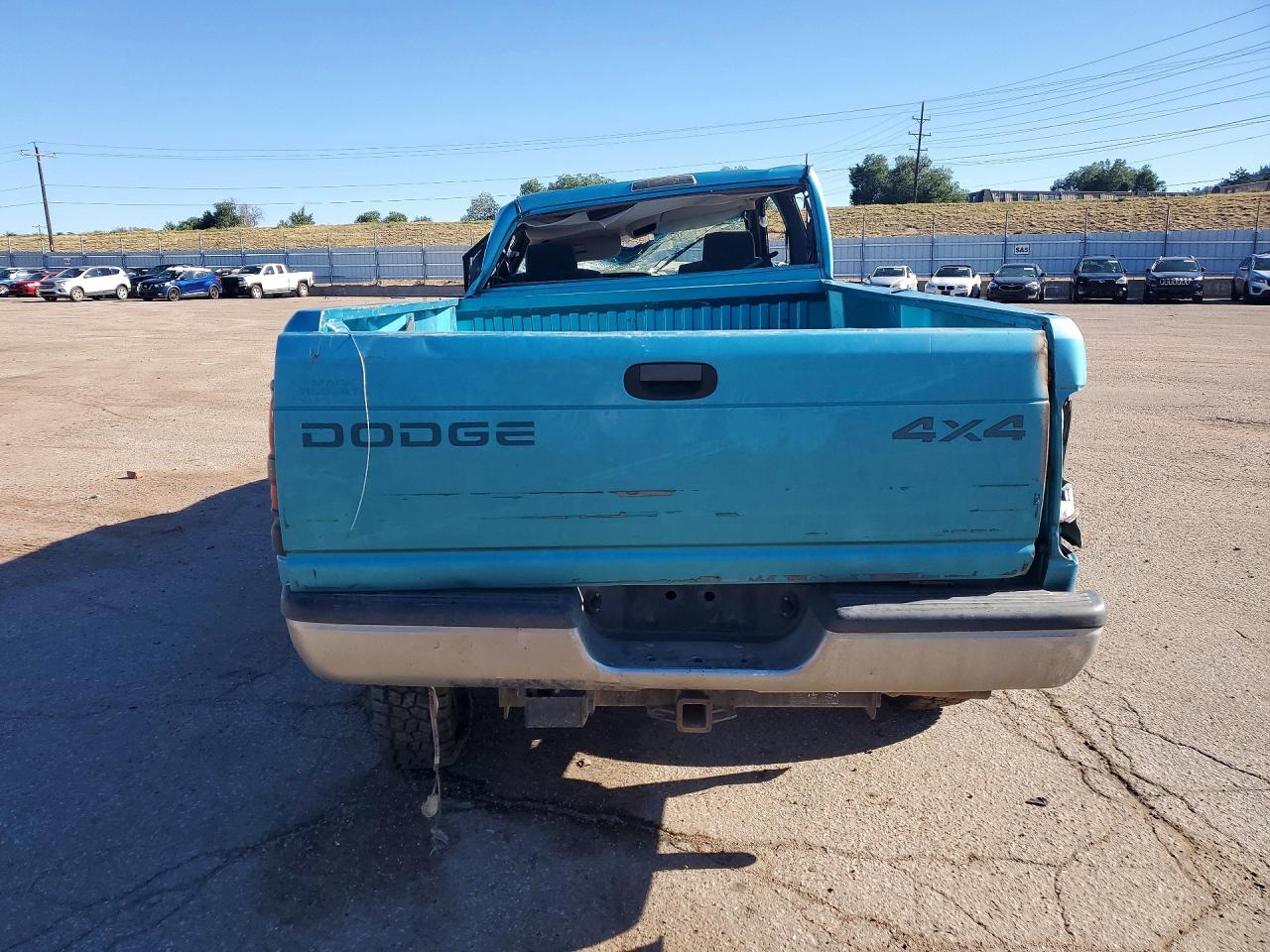 1996 Dodge Ram 2500 Green vin: 1B7KF23W6TJ138692