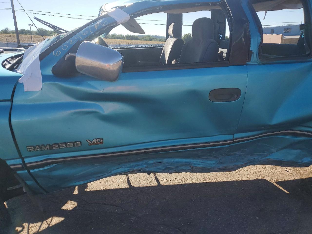 1996 Dodge Ram 2500 Green vin: 1B7KF23W6TJ138692