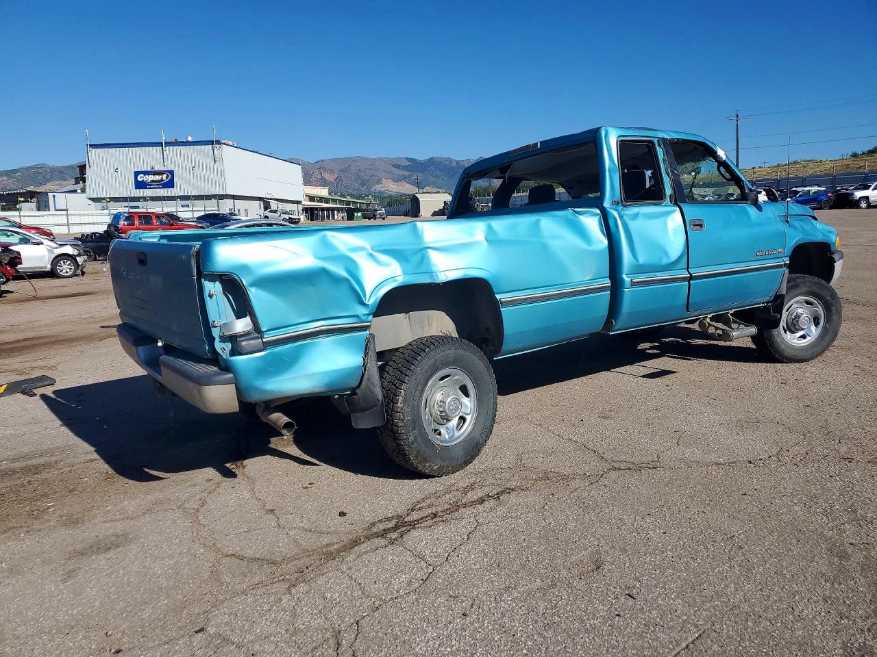 1996 Dodge Ram 2500 Green vin: 1B7KF23W6TJ138692