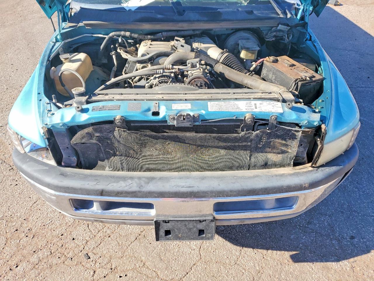 1996 Dodge Ram 2500 Green vin: 1B7KF23W6TJ138692