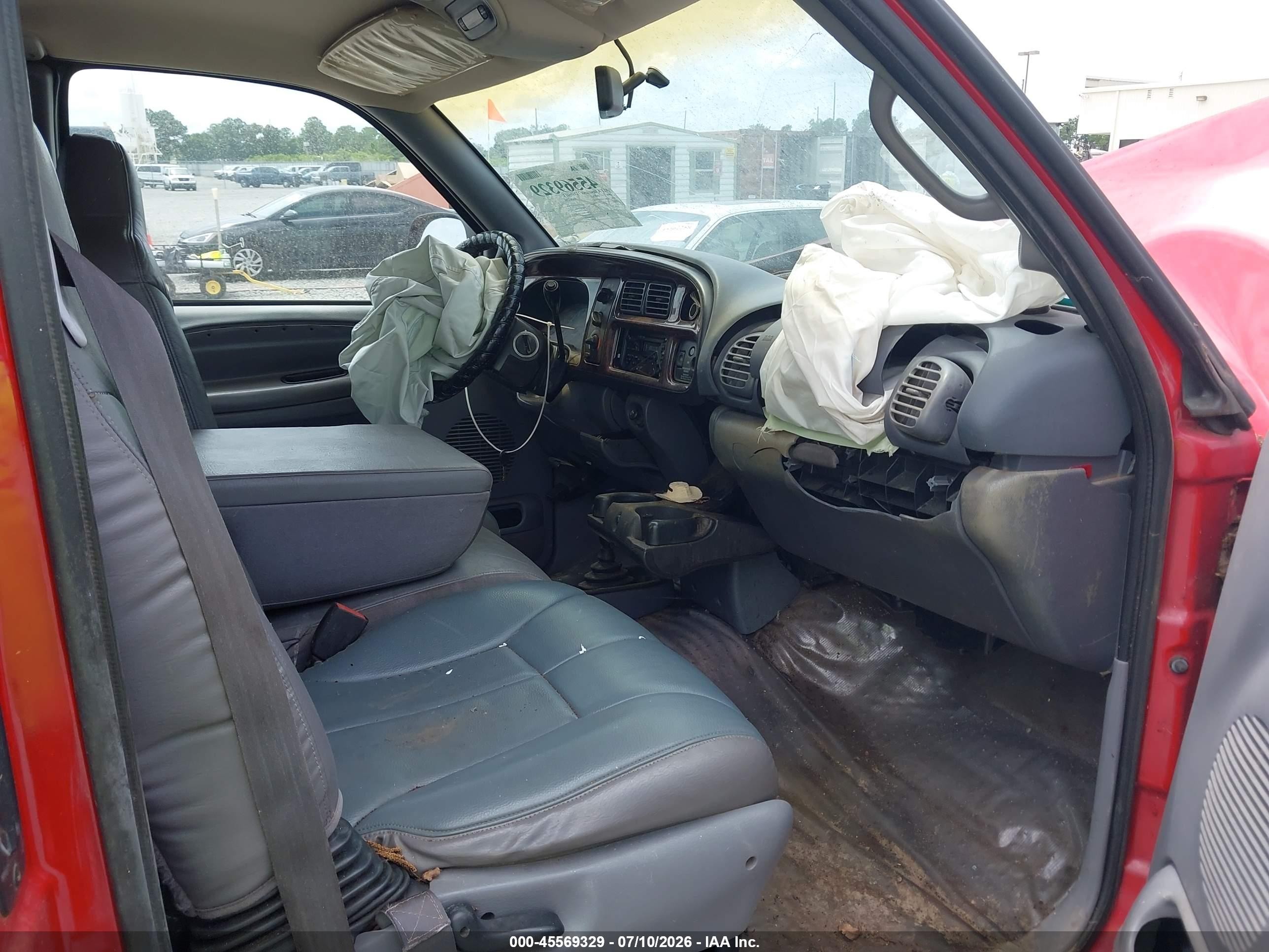 1998 Dodge Ram 2500 St Red vin: 1B7KF23Z0WJ171332