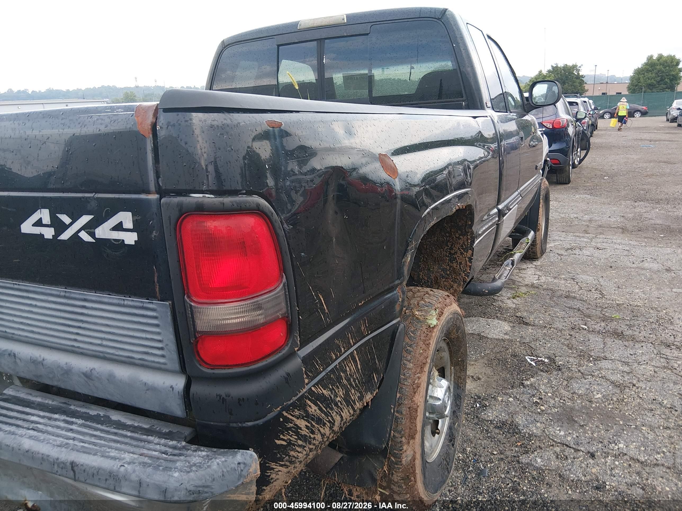 1999 Dodge Ram 2500 St Black vin: 1B7KF23Z0XJ632627