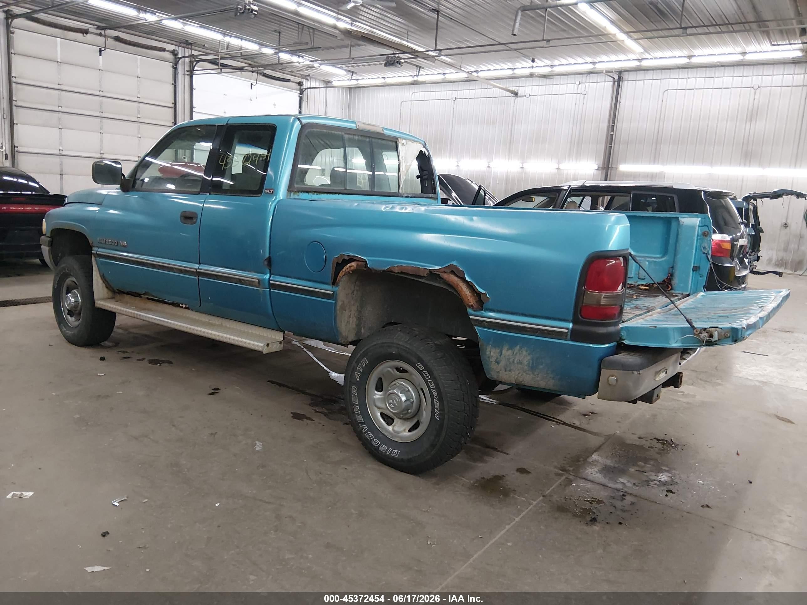 1996 Dodge Ram 2500   Light Blue vin: 1B7KF23Z2TJ177354