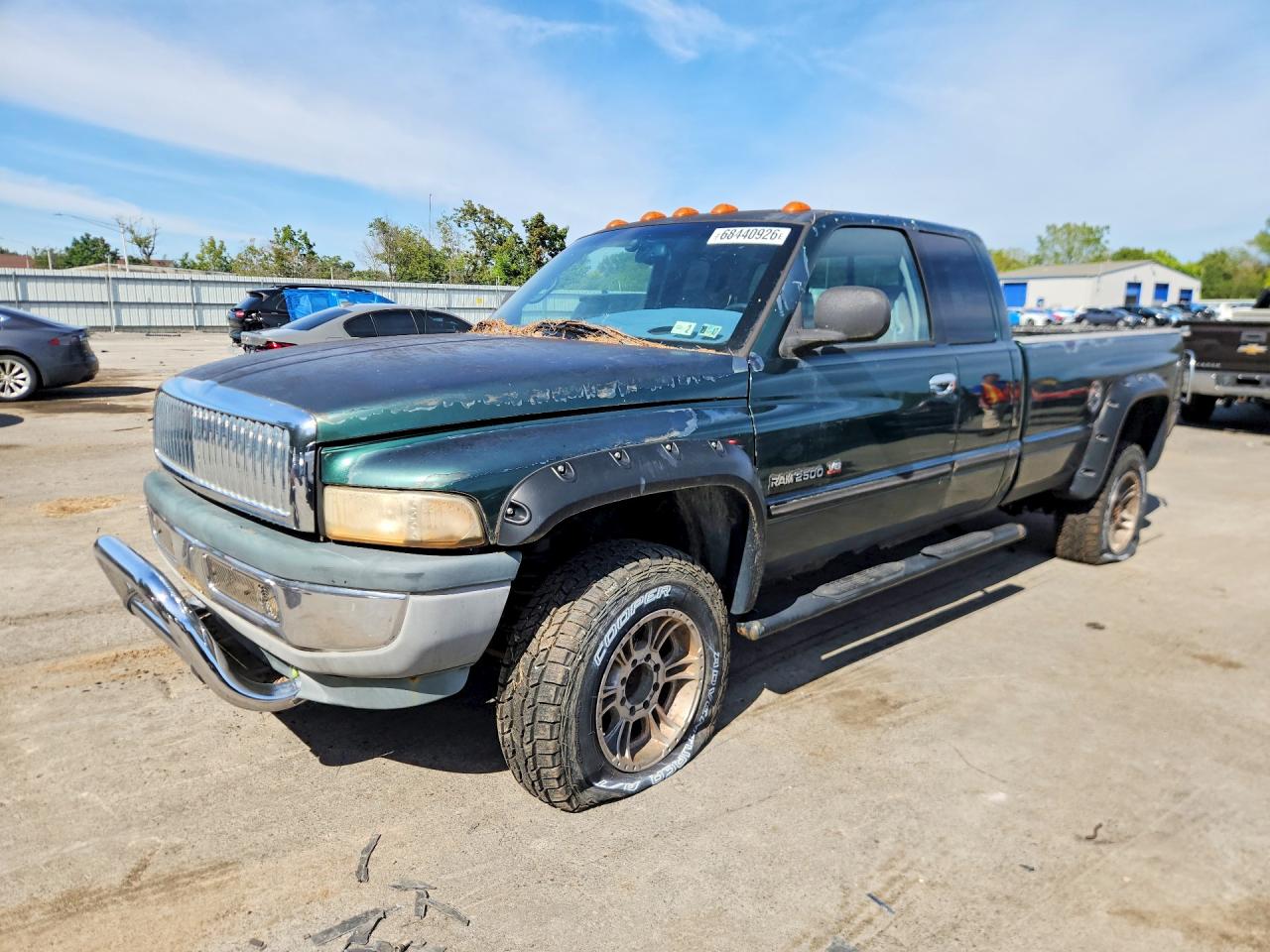 2002 Dodge Ram 2500 Green vin: 1B7KF23Z3YJ164197