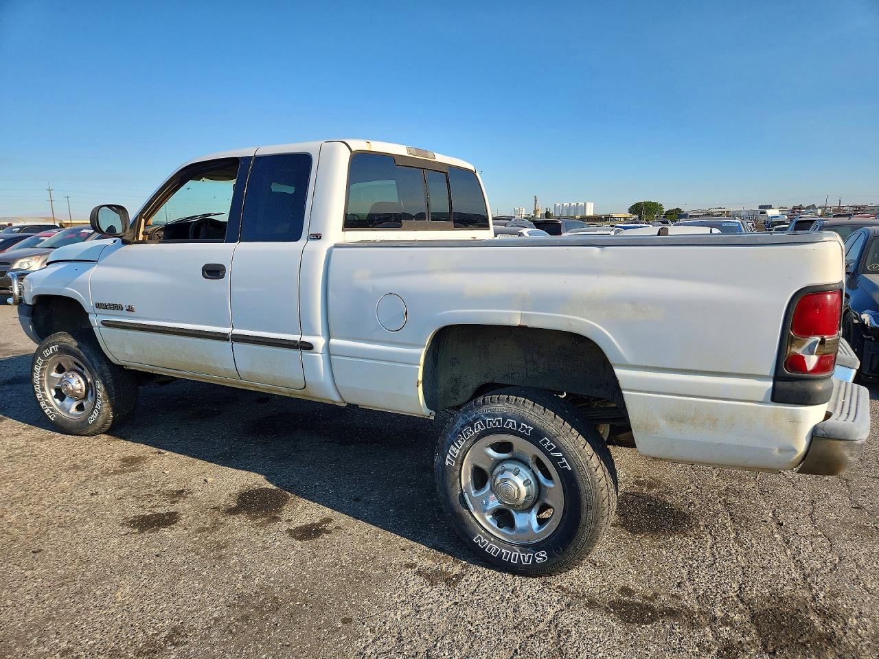2001 Dodge Ram 2500 White vin: 1B7KF23Z91J213442