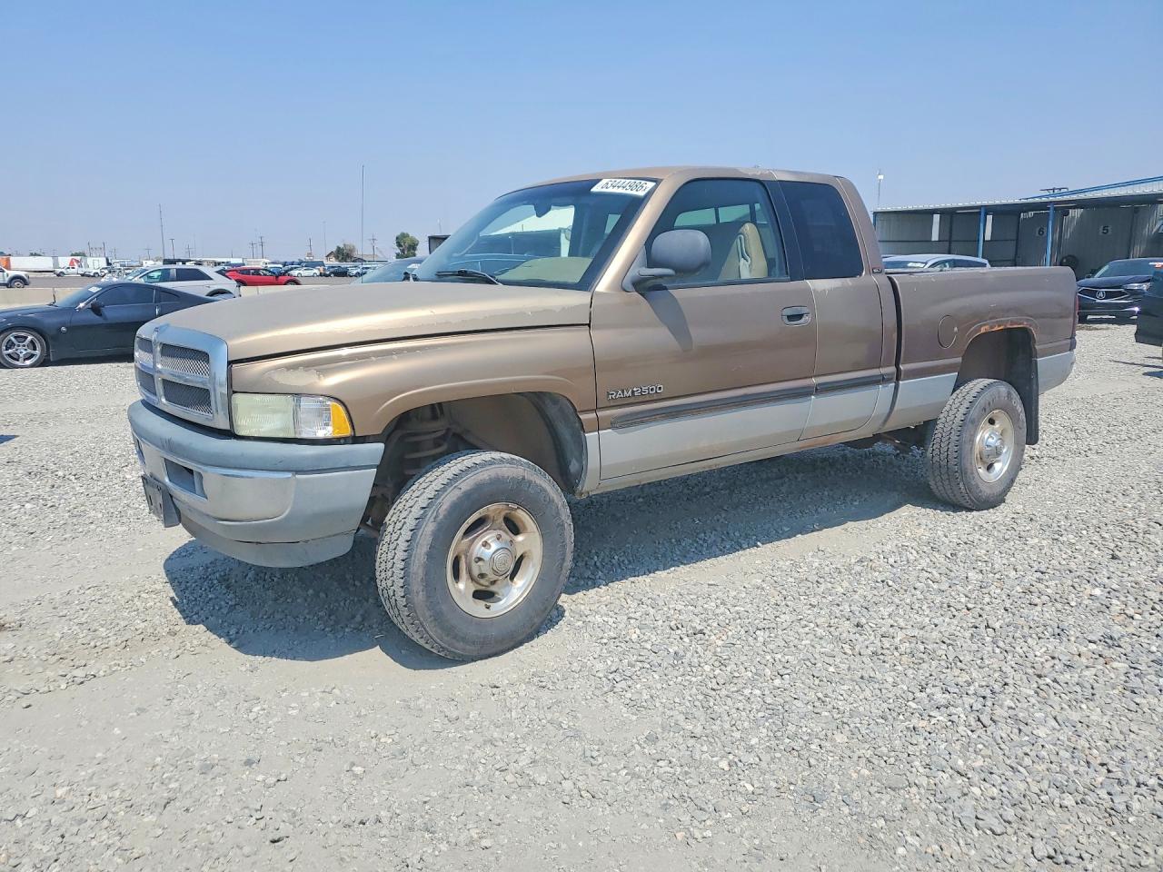 2000 Dodge Ram 2500 Tan vin: 1B7KF23Z9YJ155391