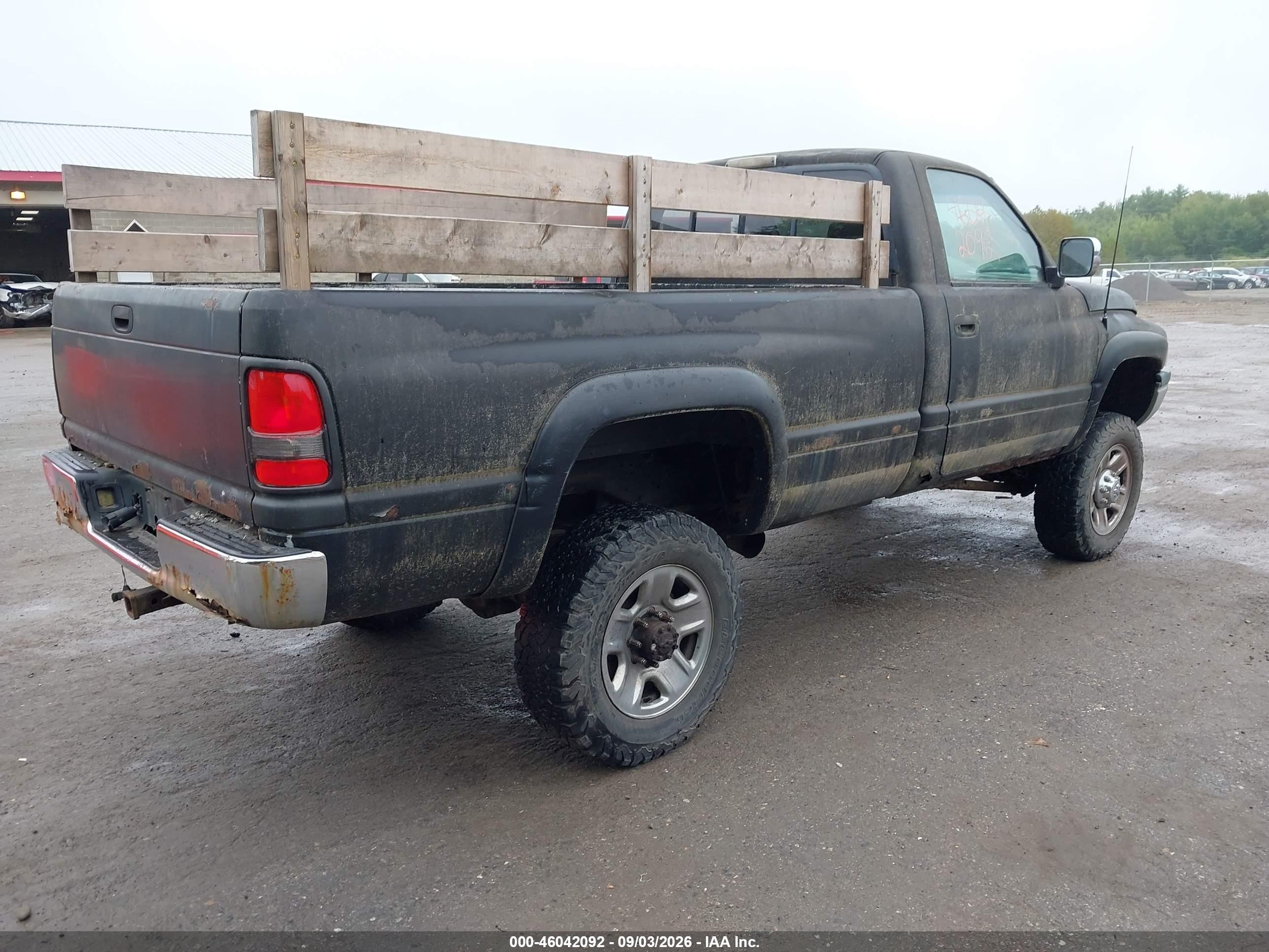 1996 Dodge Ram 2500   Black vin: 1B7KF26C1TJ102085