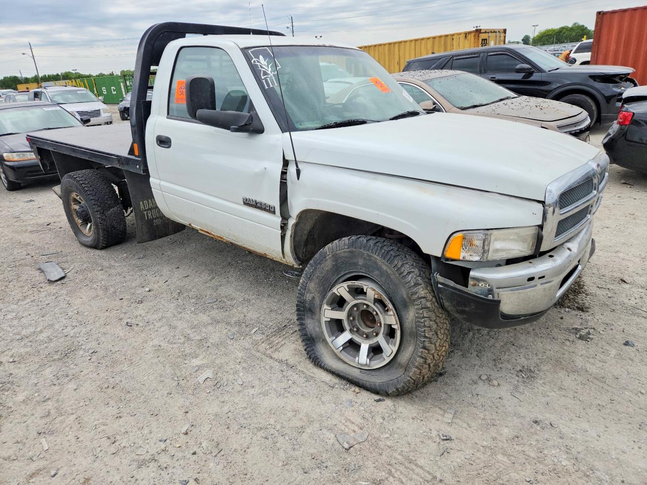 1996 Dodge Ram 2500 Белый vin: 1B7KF26CXTJ112839
