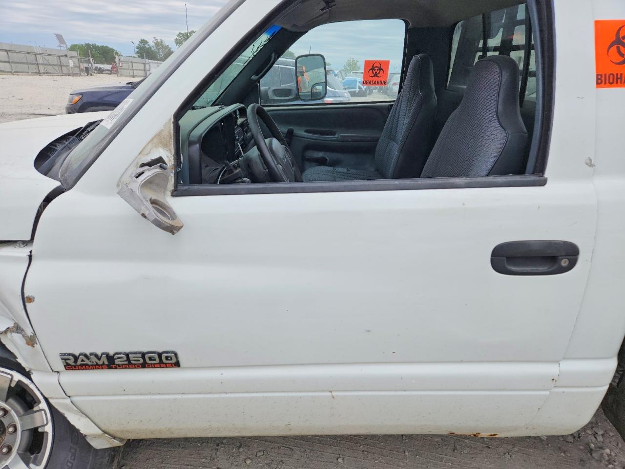 1996 Dodge Ram 2500 Белый vin: 1B7KF26CXTJ112839