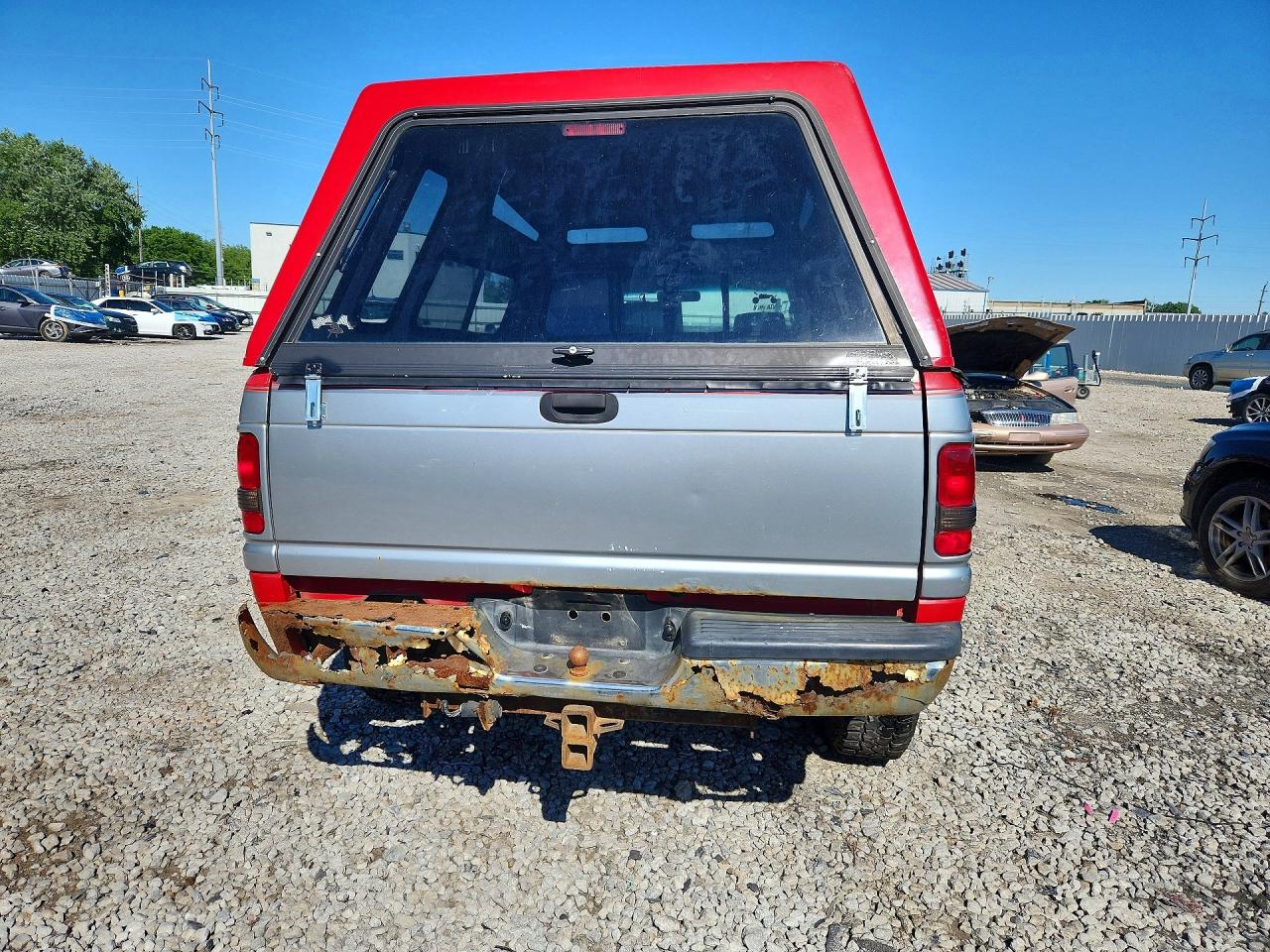 1995 Dodge Ram 2500 Red vin: 1B7KF26W8SS232125