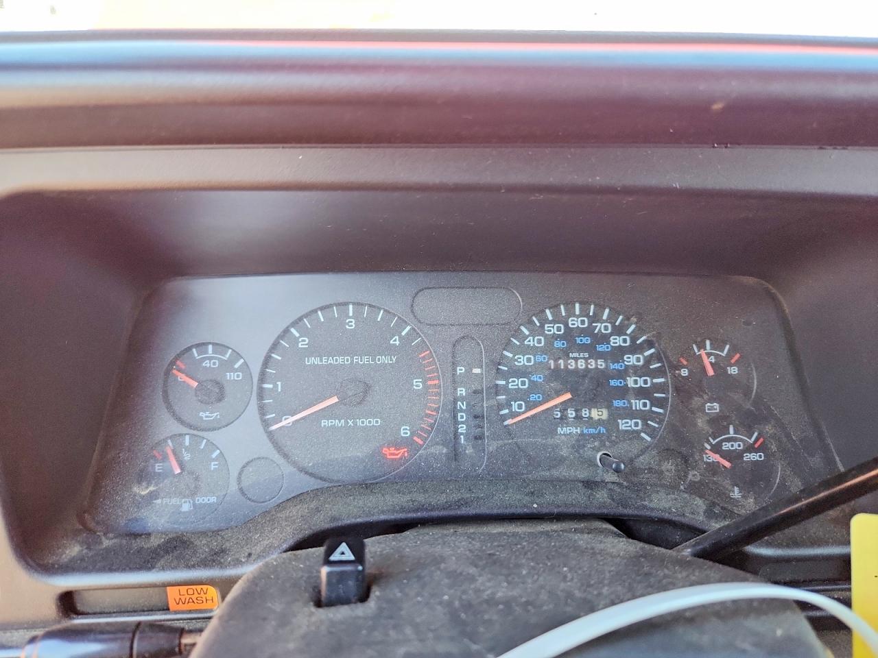 1995 Dodge Ram 2500 Red vin: 1B7KF26W8SS232125