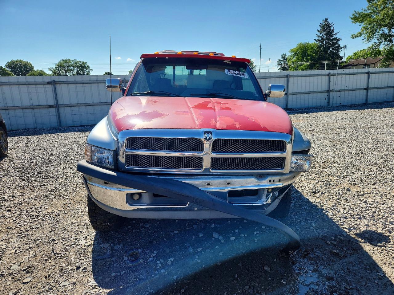 1995 Dodge Ram 2500 Red vin: 1B7KF26W8SS232125