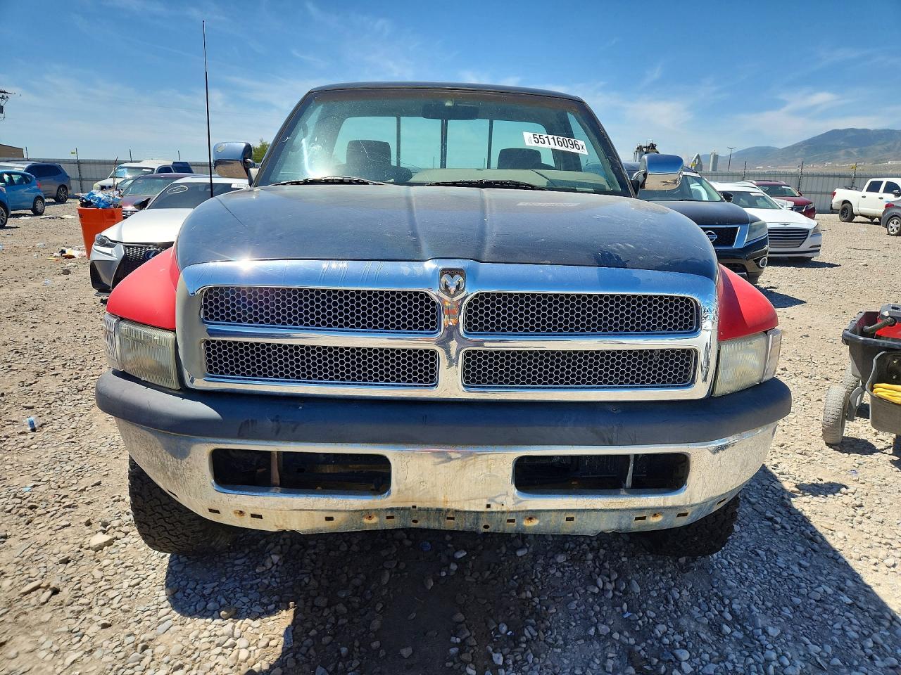 1994 Dodge Ram 2500 Red vin: 1B7KF26WXRS602159