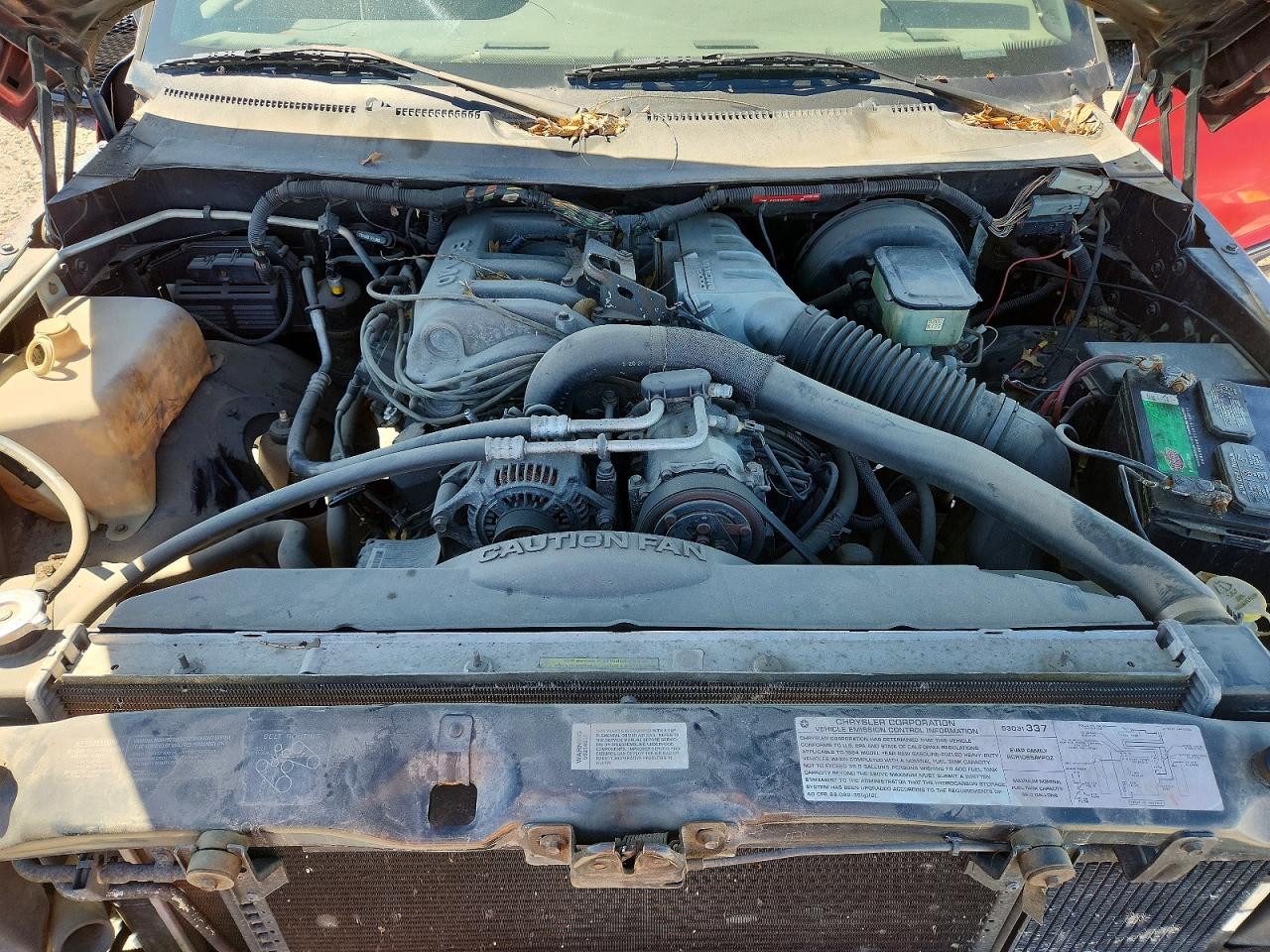 1994 Dodge Ram 2500 Red vin: 1B7KF26WXRS602159