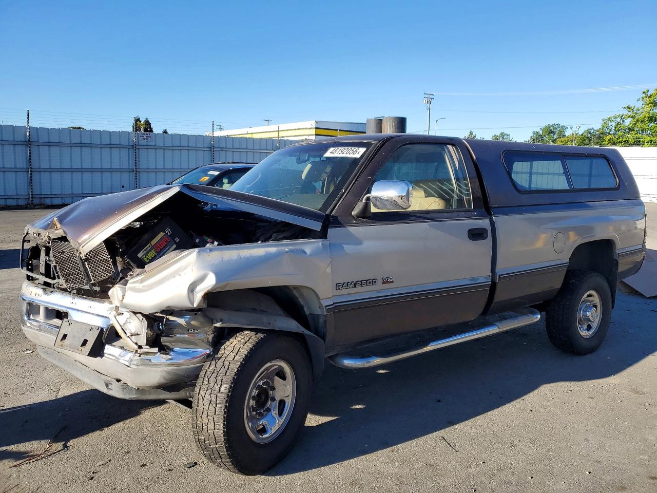 1997 Dodge Ram 2500 Gray vin: 1B7KF26Z2VJ583536
