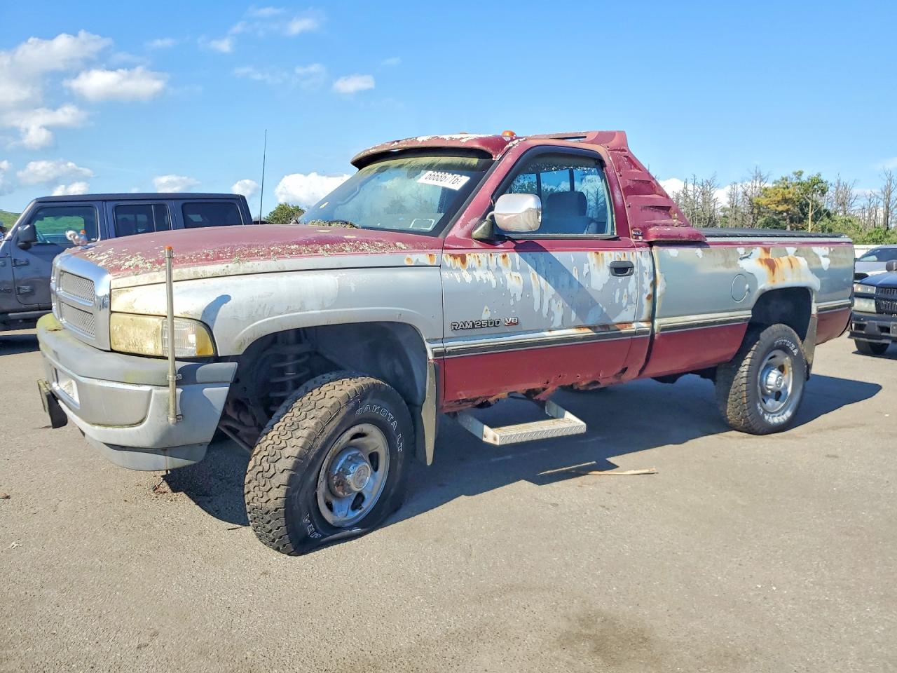 1995 Dodge Ram 2500 Двухцветный vin: 1B7KF26Z6SS255087