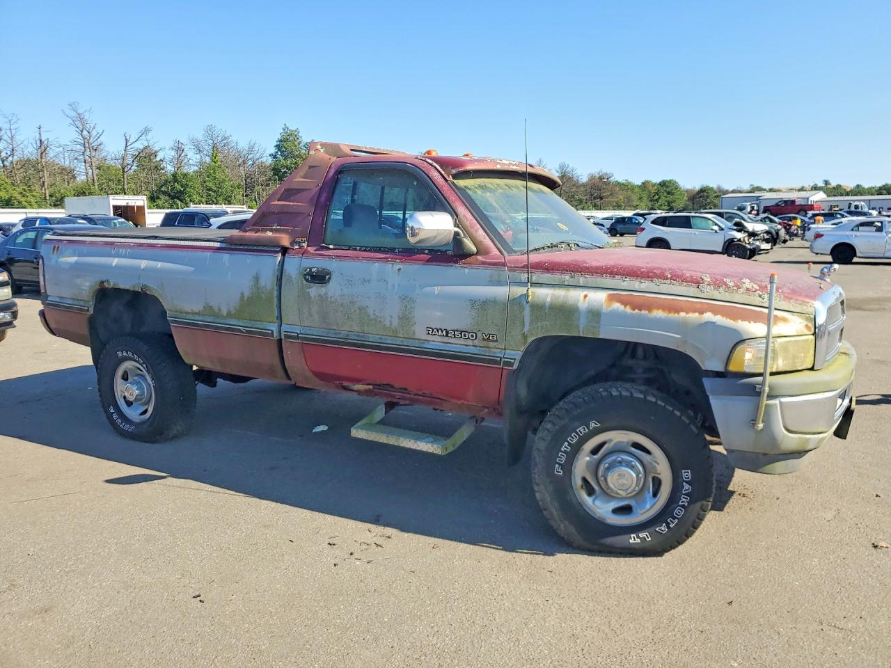 1995 Dodge Ram 2500 Двухцветный vin: 1B7KF26Z6SS255087