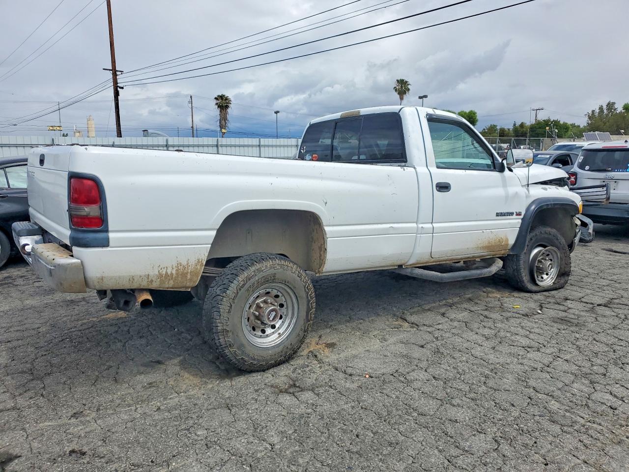 1994 Dodge Ram2500 4x4 Cnvtlcab White vin: 1B7KF26Z9RS739099