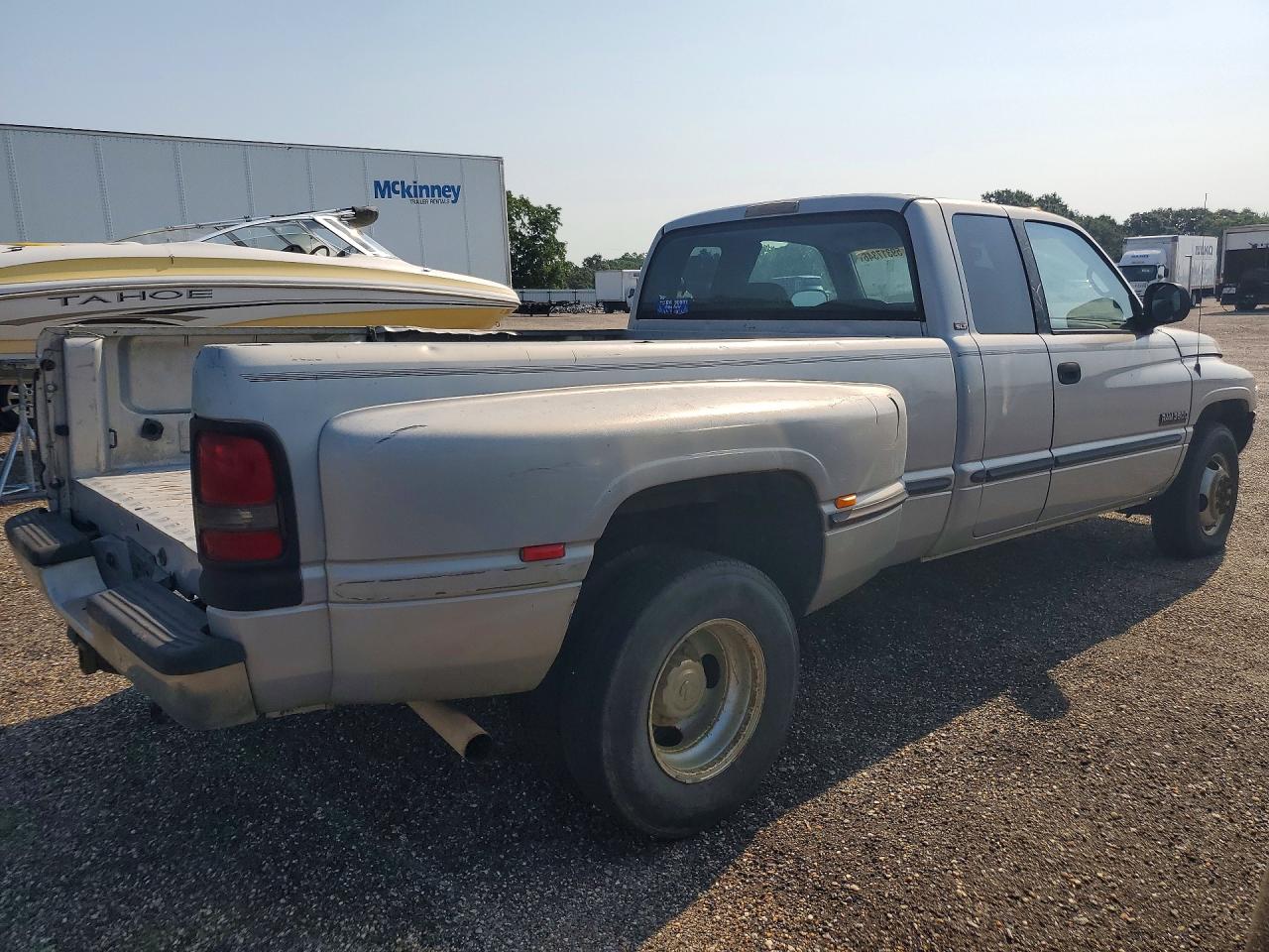 1999 Dodge Ram 3500 Silver vin: 1B7MC3363XJ620646