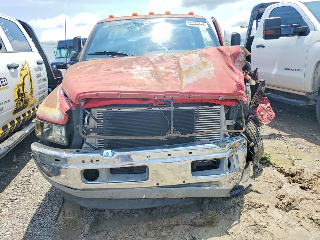 1994 Dodge Ram 3500 Red vin: 1B7MC36C6RS686722