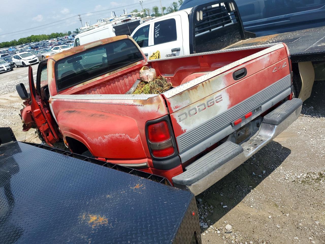 1994 Dodge Ram 3500 Red vin: 1B7MC36C6RS686722