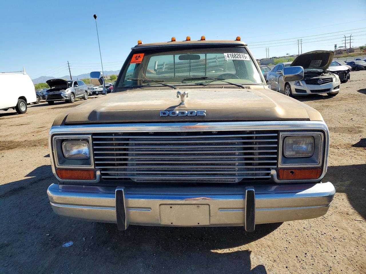 1989 Dodge D-series D300 Brown vin: 1B7ME3681KS112508