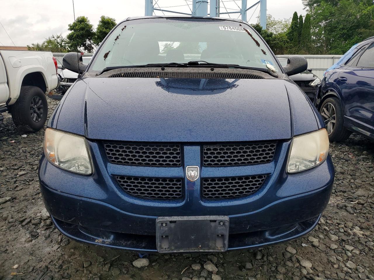 2001 Dodge Caravan Sport Синий vin: 1B8GP45381B206267