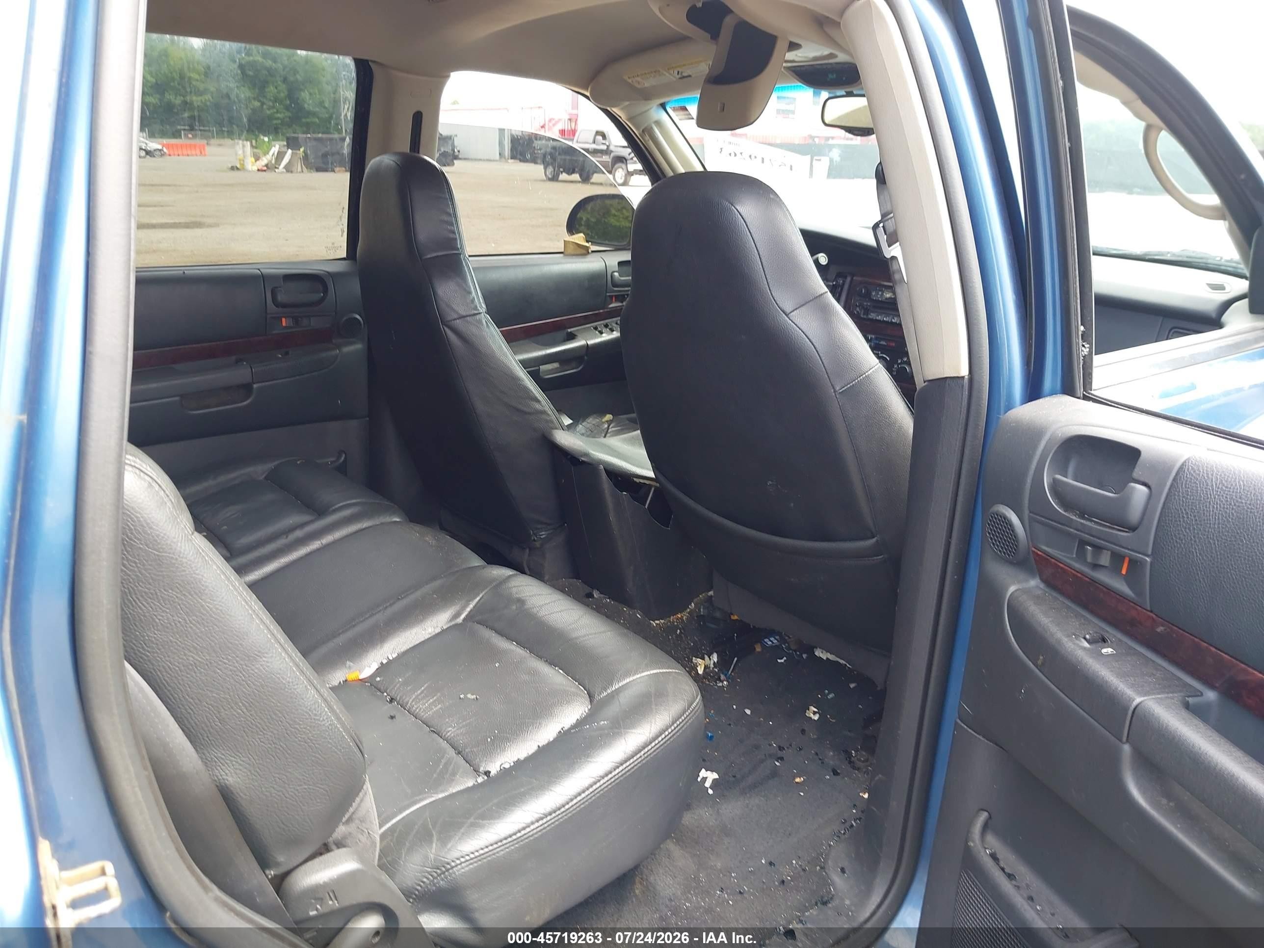 2002 Dodge Durango Slt Plus Blue vin: 1B8HS58N32F146009