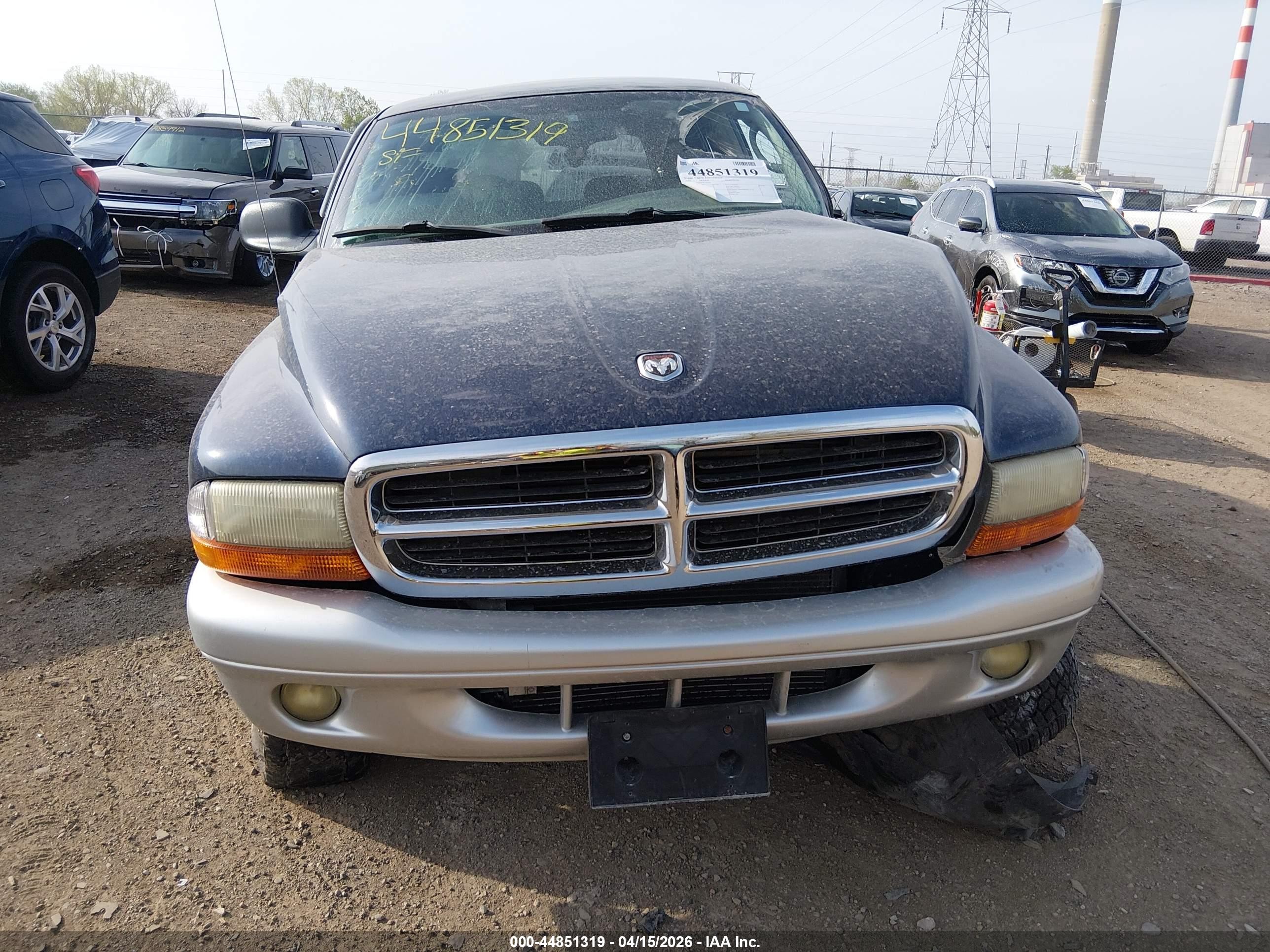 2002 Dodge Durango Slt Plus Blue vin: 1B8HS58N82F176526