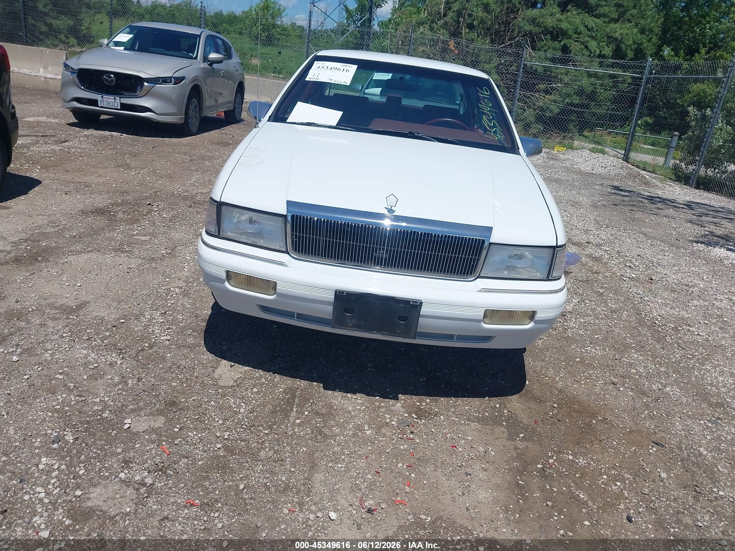 1994 Chrysler Lebaron Le A-body White vin: 1C3AA3637RF220805