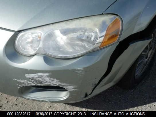 2005 Chrysler Sebring Sedan vin: 1C3AL46J65N584552